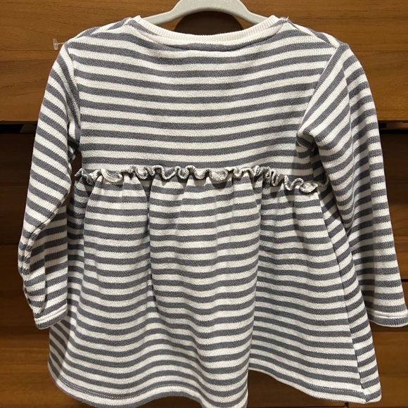 Zara Striped Long Sleeve Dress - Picture 4 of 4